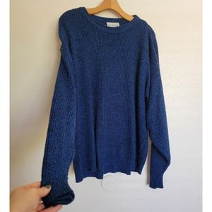 Unisex Le Tigre knitted sweater. Beautiful deep blue Size L/xl gorgeous